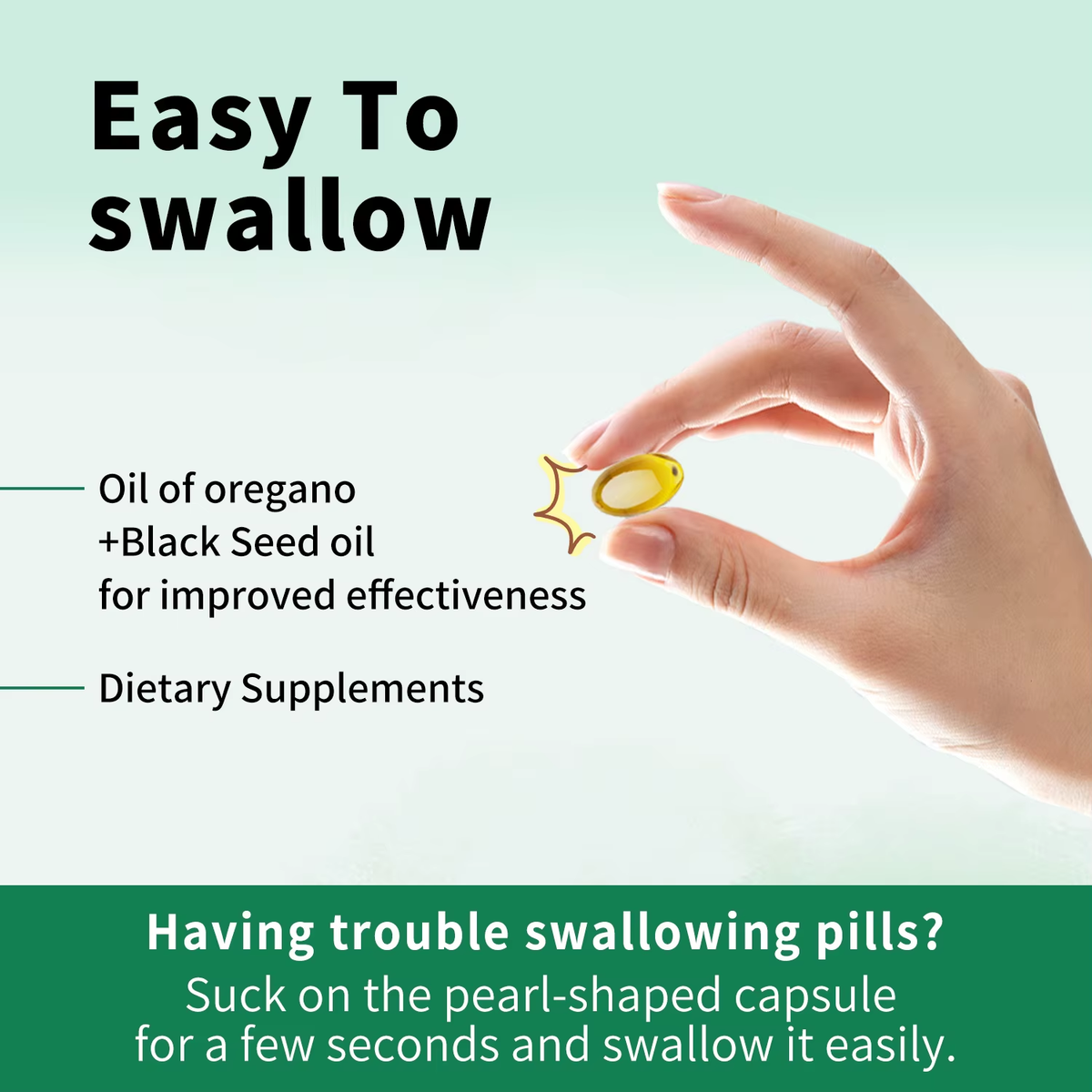 Oil of Oregano 300 Softgels 6000Mg per Serving with Black Seed Oil - Natural Antioxidants for Fitness Nutritional Support